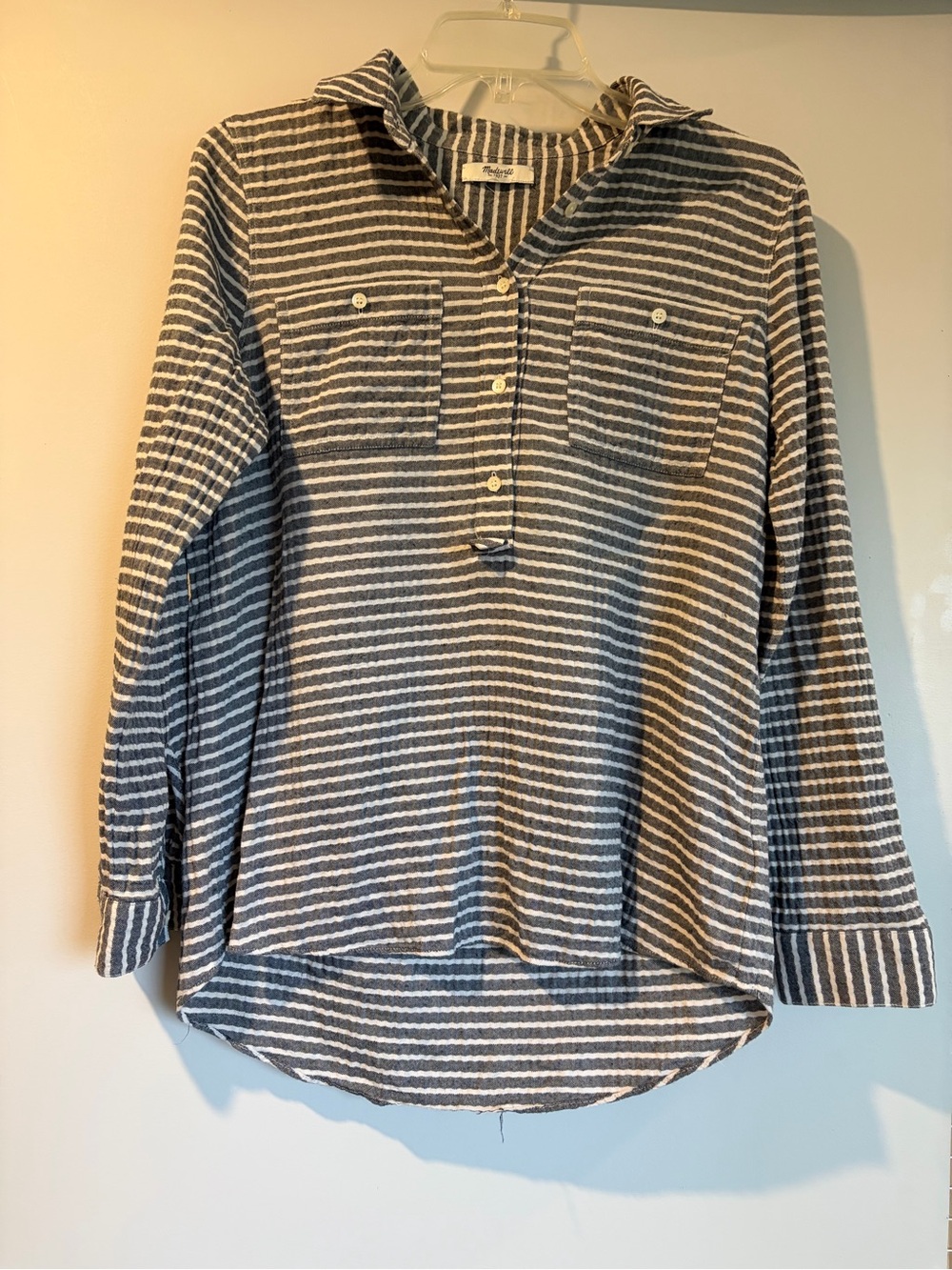 Madewell beloved slip it on shirt